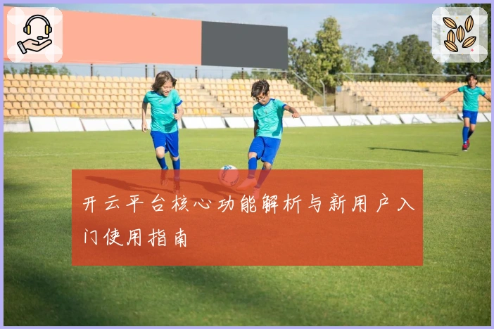 开云平台核心功能解析与新用户入门使用指南