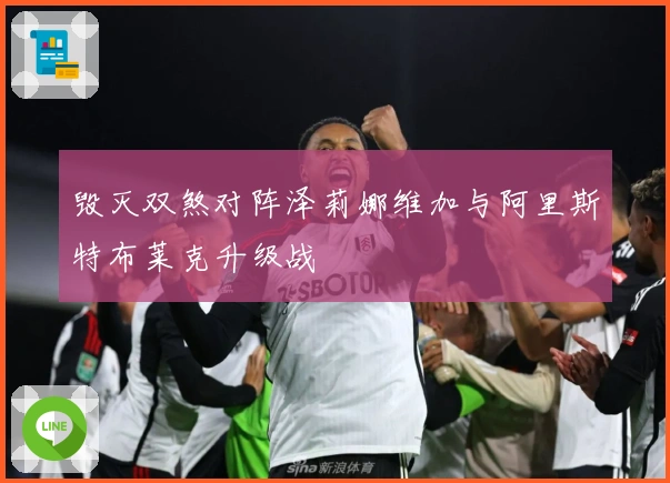 毁灭双煞对阵泽莉娜维加与阿里斯特布莱克升级战